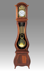 Grandfather Clock 529 walnut